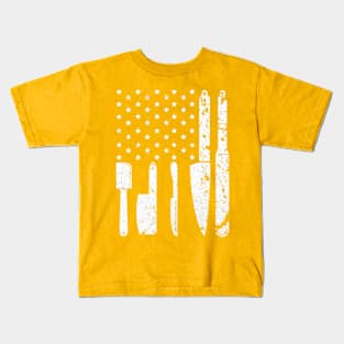 The Best American Chef Flag Kids T-Shirt